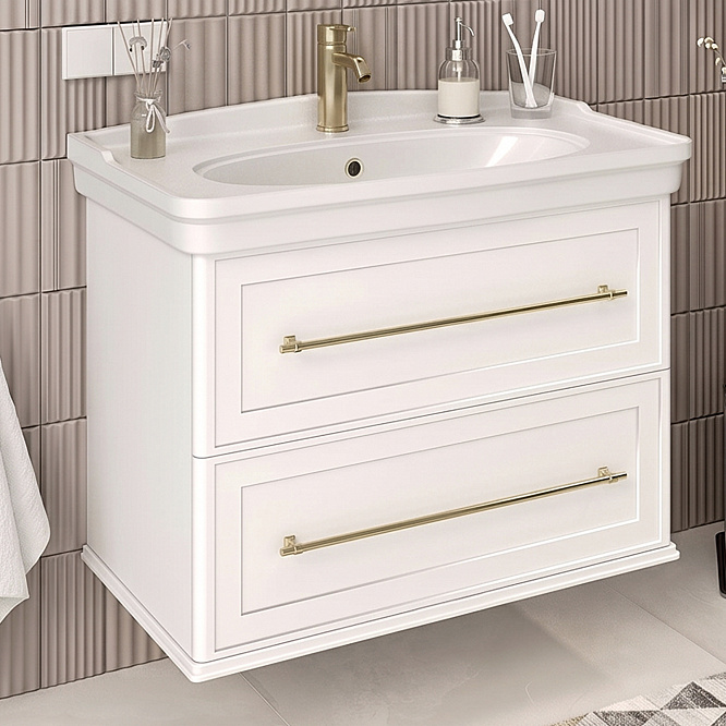Тумба подвесная ТИФФАНИ 85 / AQUA DE MARCO
