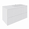 Тумба подвесная ДАЛЛАС 100 правая /белая матовая / AQUA DE MARCO
