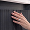 Тумба подвесная ДАЛЛАС 110 правая /графит матовый  / AQUA DE MARCO