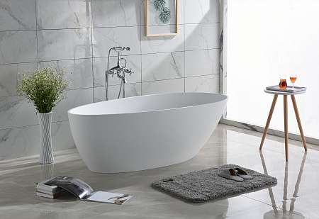 Alparini Calipso 170см Solid Surface ванна матовая